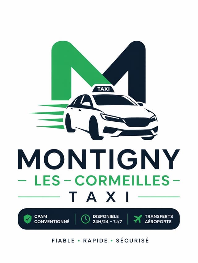 Logo Taxi Montigny-lès-Cormeilles — Conventionné CPAM